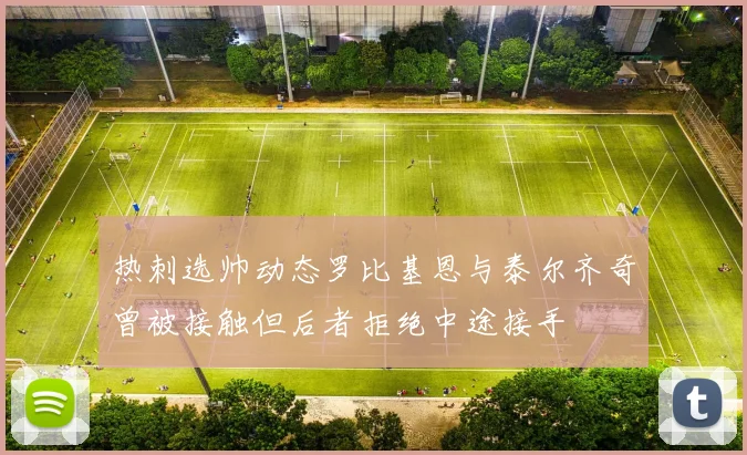热刺选帅动态罗比基恩与泰尔齐奇曾被接触但后者拒绝中途接手