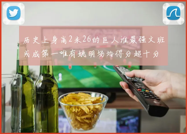 历史上身高2米26的巨人谁最强文班或成第一唯有姚明场均得分超十分