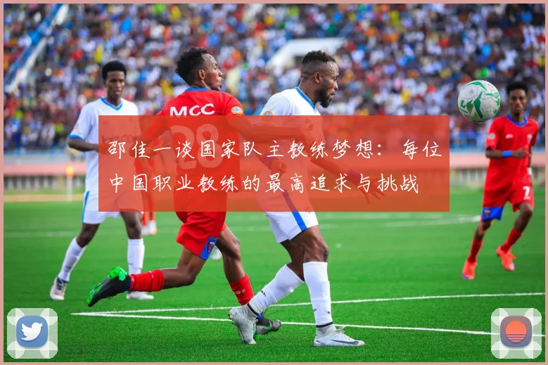 邵佳一谈国家队主教练梦想：每位中国职业教练的最高追求与挑战